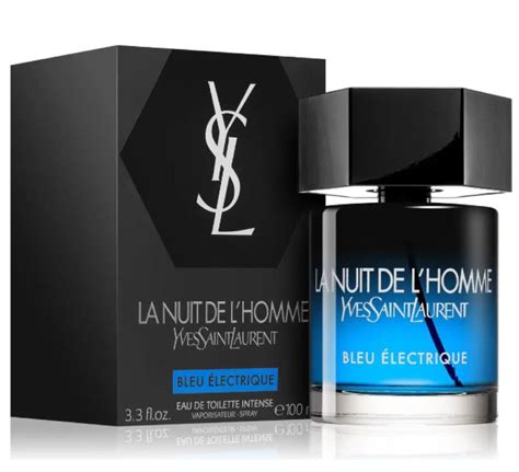 eau electrique ysl basenotes|ysl la nuit bleu électrique.